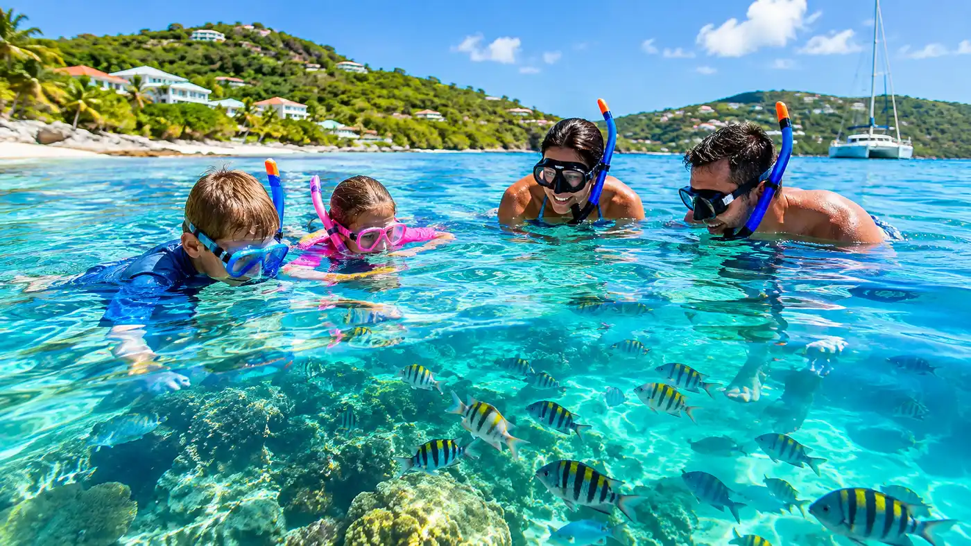 Best Snorkeling in St Thomas for Families with Small Kids