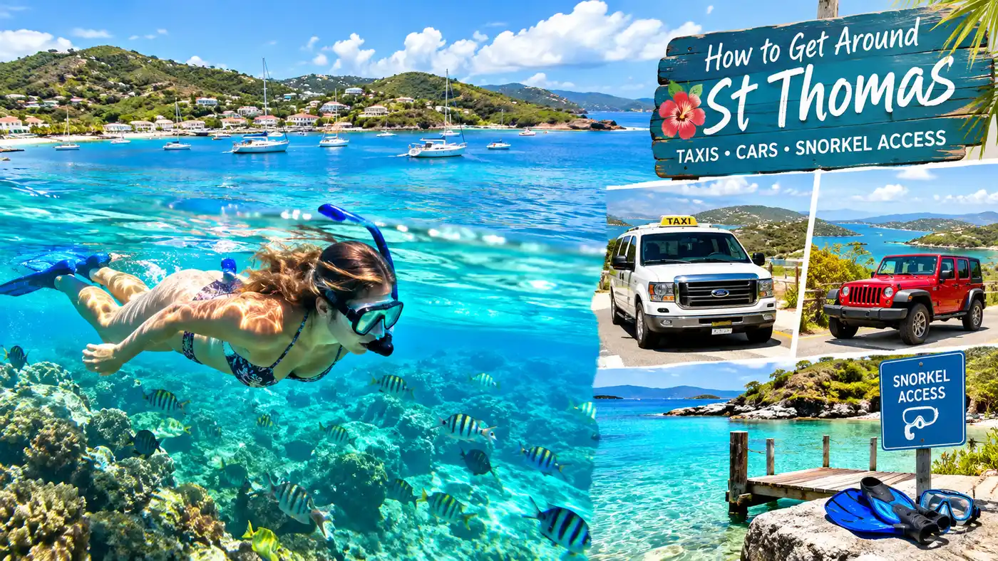 How to Get Around St Thomas Taxis Cars Snorkel Access