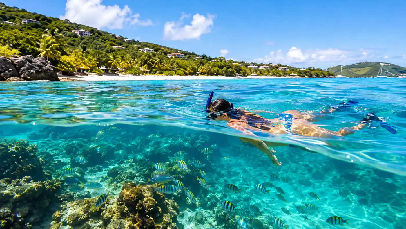 Lindquist Beach Smith Bay Park a Pristine Snorkel Guide