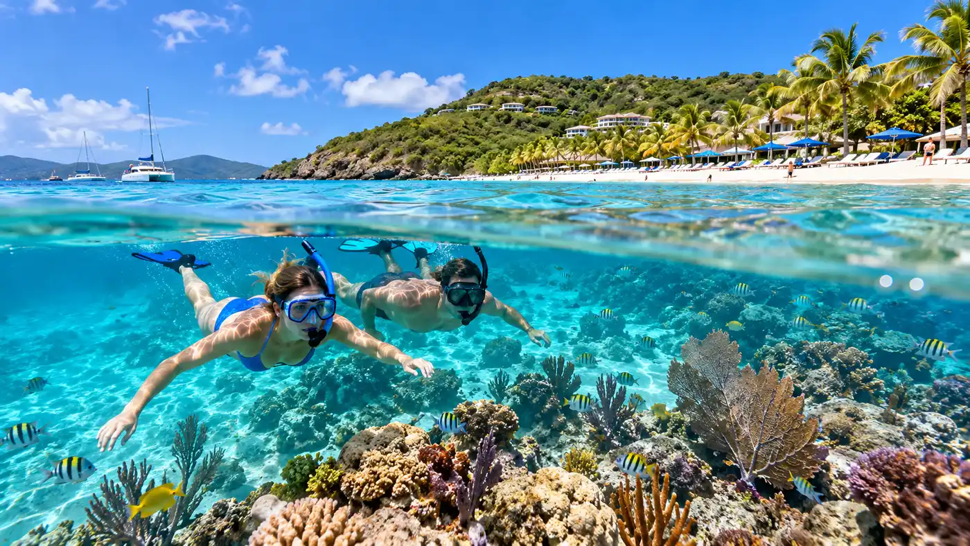 Sapphire Beach the Best Coral Reefs and Amenities