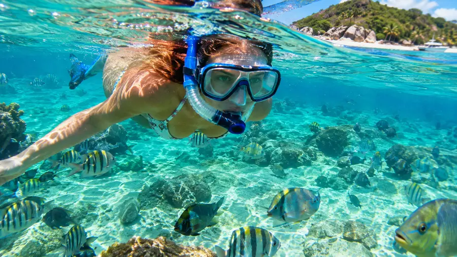 Water Island Honeymoon Beach a Hidden Snorkel Gem