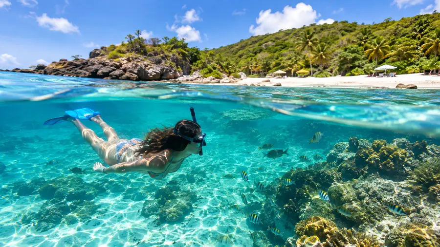 Water Island Honeymoon Beach a Hidden Snorkel Gem